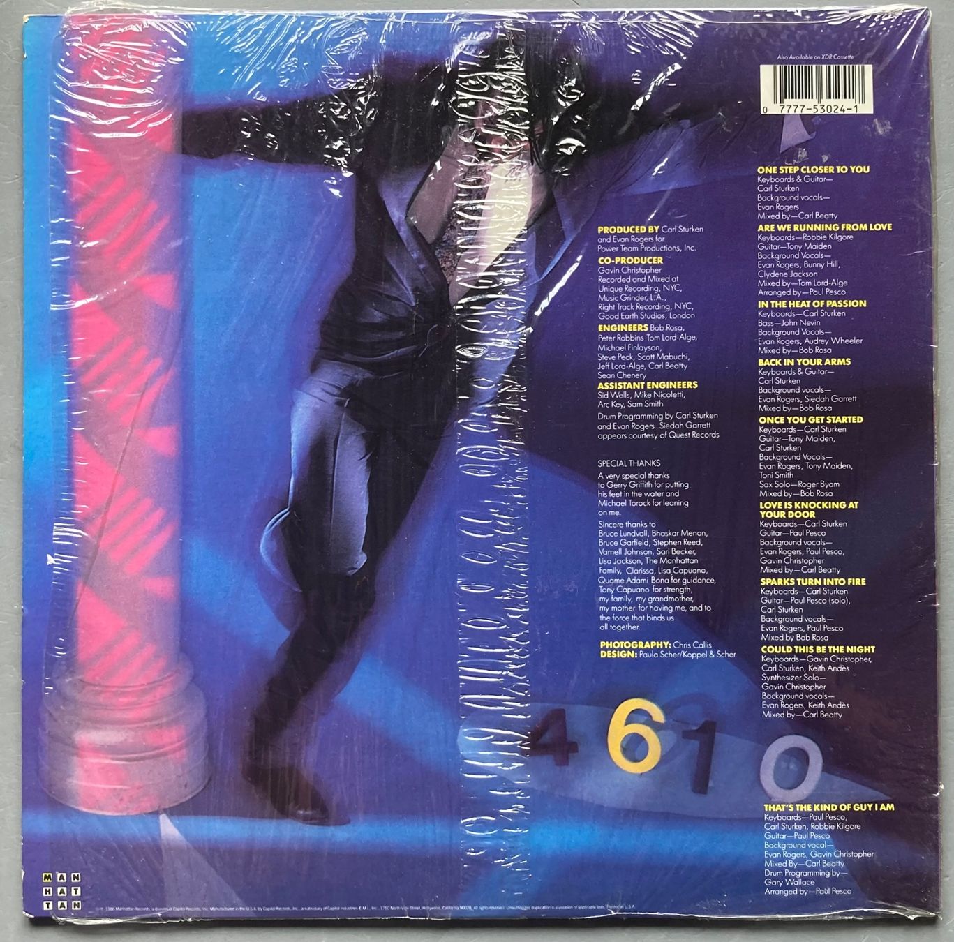 Vinyles: GAVIN CHRISTOPHER - ONE STEP CLOSER – D'occasion à Poliez-Pittet par Newtown-Records 1