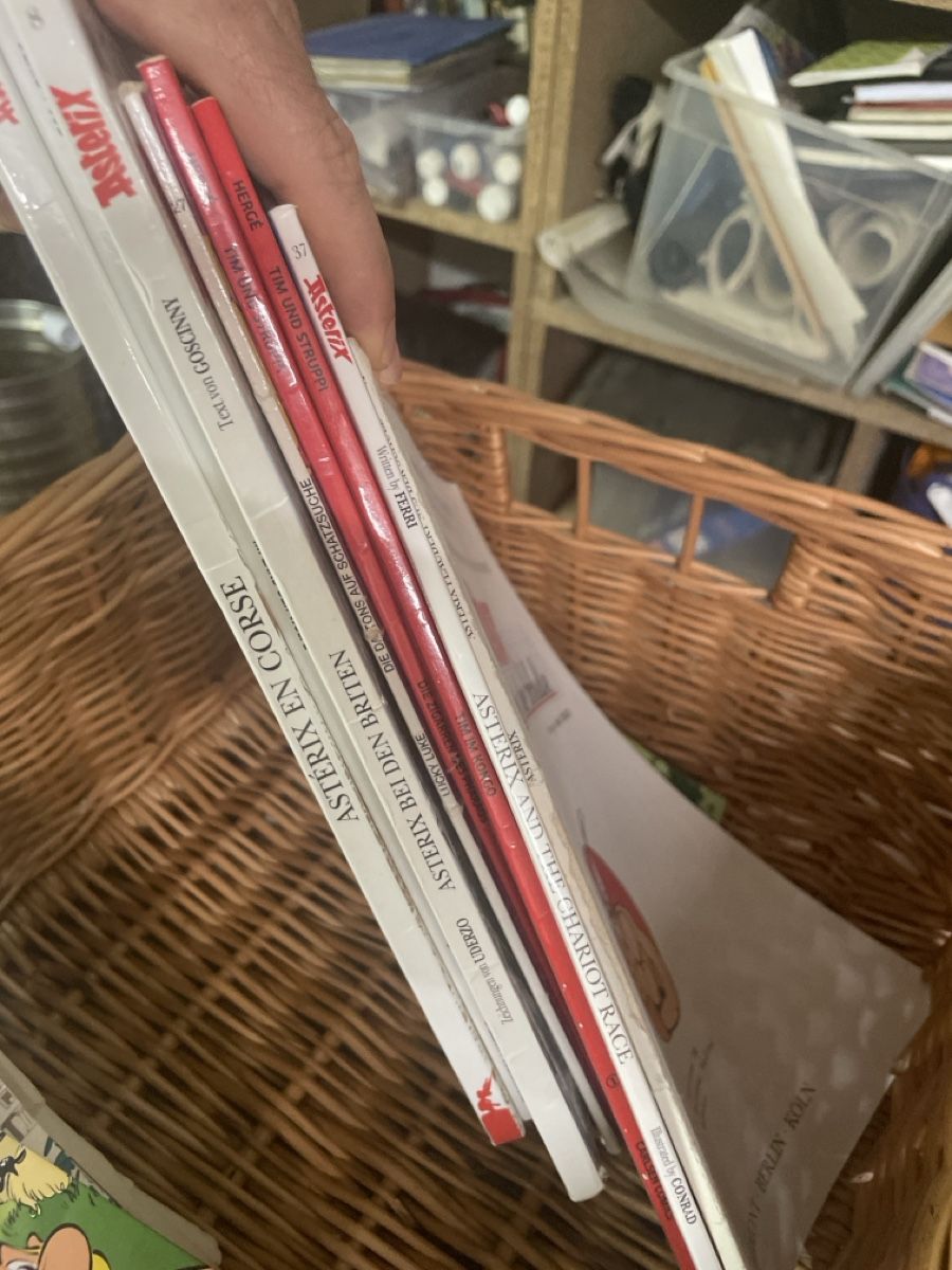 Fumetti: Grosse Comic-Sammlung: Asterix, Tim & Struppi, Lucky Luke – Usato da Liestal venduto da Harvell 3