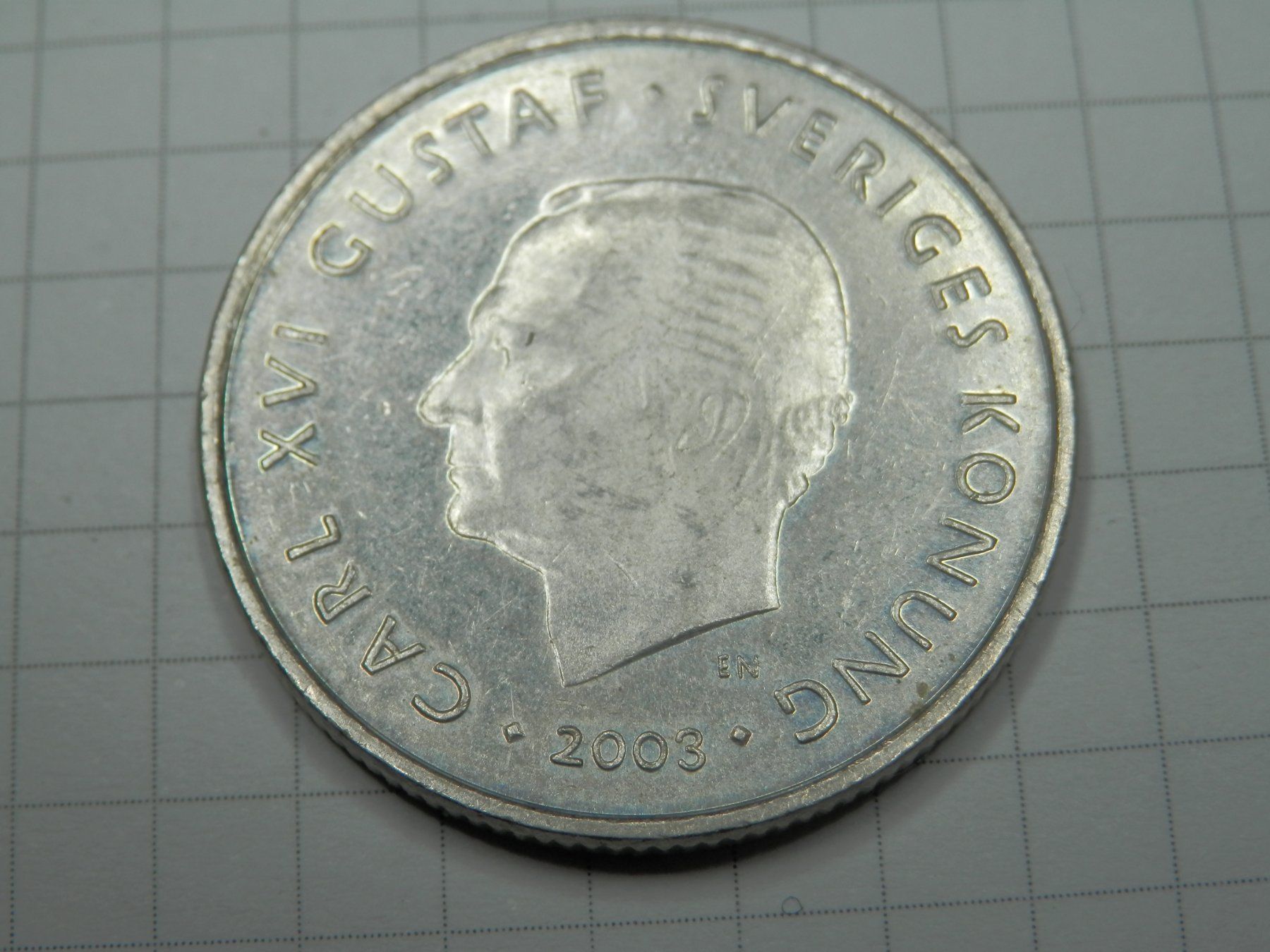 Tutti le monete: Schweden  1 Krone, 2003 – Usato da Weiach venduto da weiach81 1