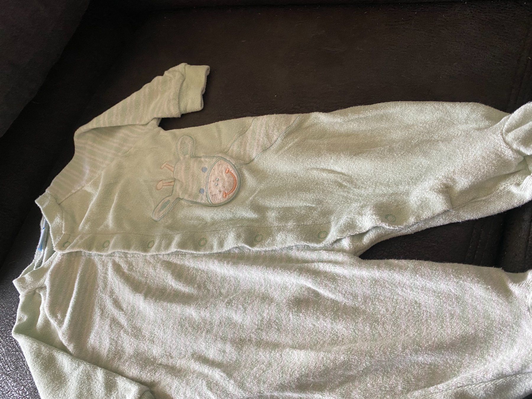 Strampler: campus Strampler Grösse 68  mint/weiss – Gebraucht aus Allenwinden von Obalu
