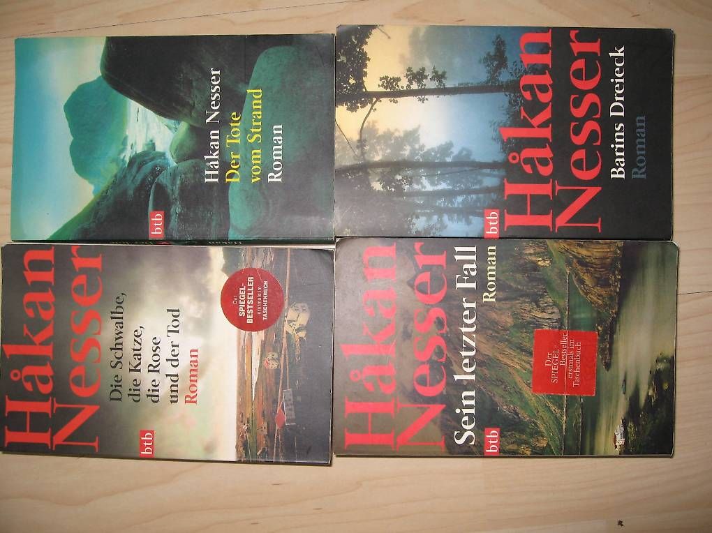 Libri: 4 andere Thriller Hakan Nesser – Usato da Zürich venduto da Biker612