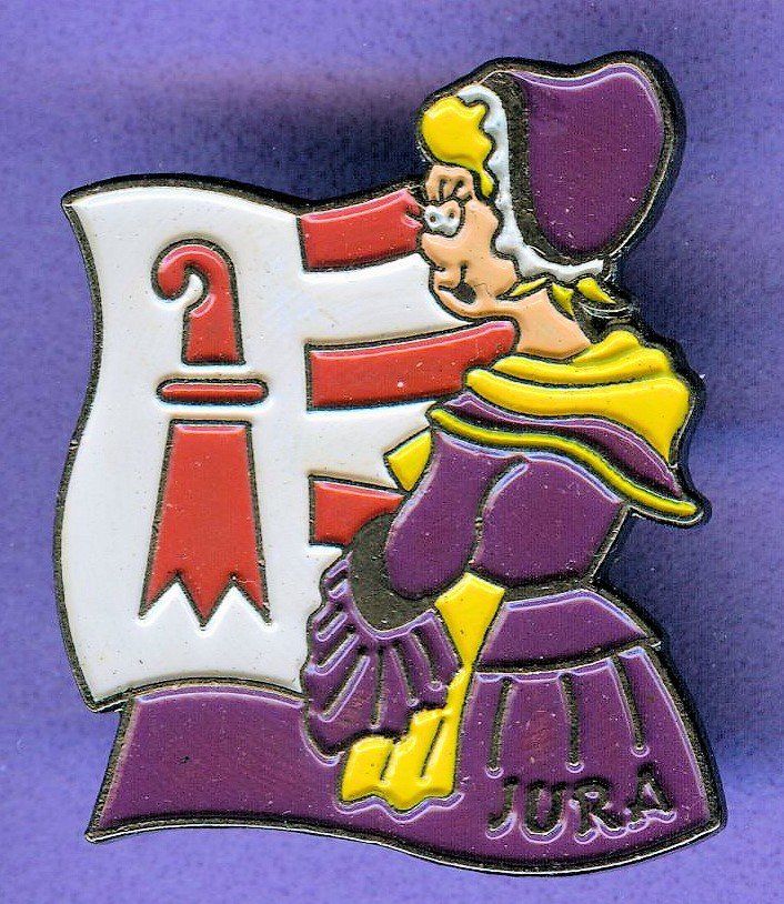 Placchette & Badge: Wappen & Tracht   JURA – Usato da Winterthur venduto da Sammleroase