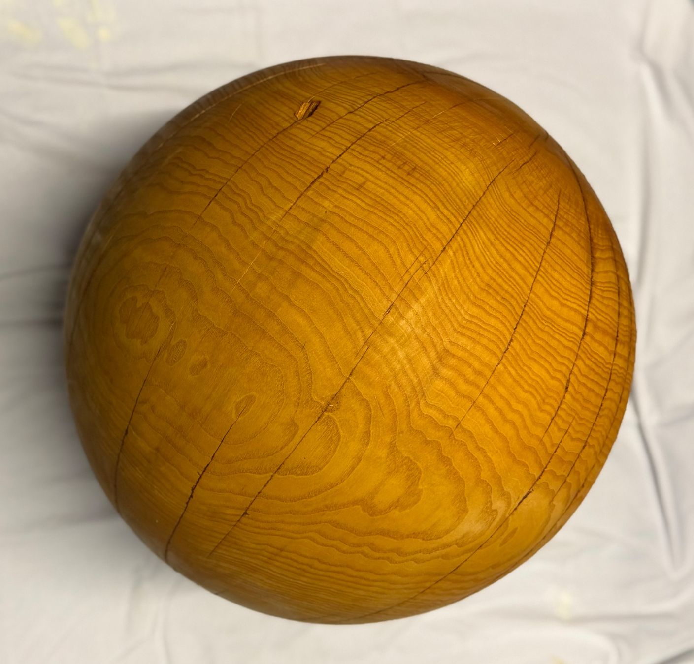 Articoli in legno: Holzkugel Esche; 52 cm; geölt – Nuovo (secondo la descrizione) da Wildberg venduto da Melramos04 1