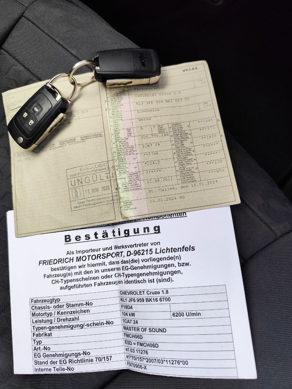 Chevrolet Autos: Chevrolet Cruze 1.8 – Gebraucht aus Rüthi (Rheintal) von benzmario 6