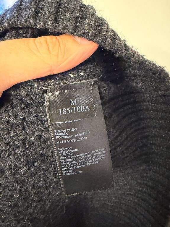 Pullover & Sweatshirts: AllSaints Strickpullover grau ? Gr. M (Wolle) – Gebraucht aus Zürich von ncm3010 3