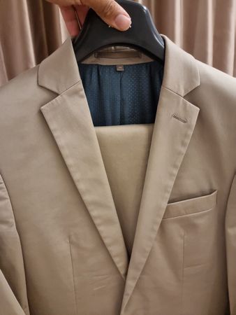 Yves Herrenanzug Gr. 44 Fr. Beige vom Herren Globus