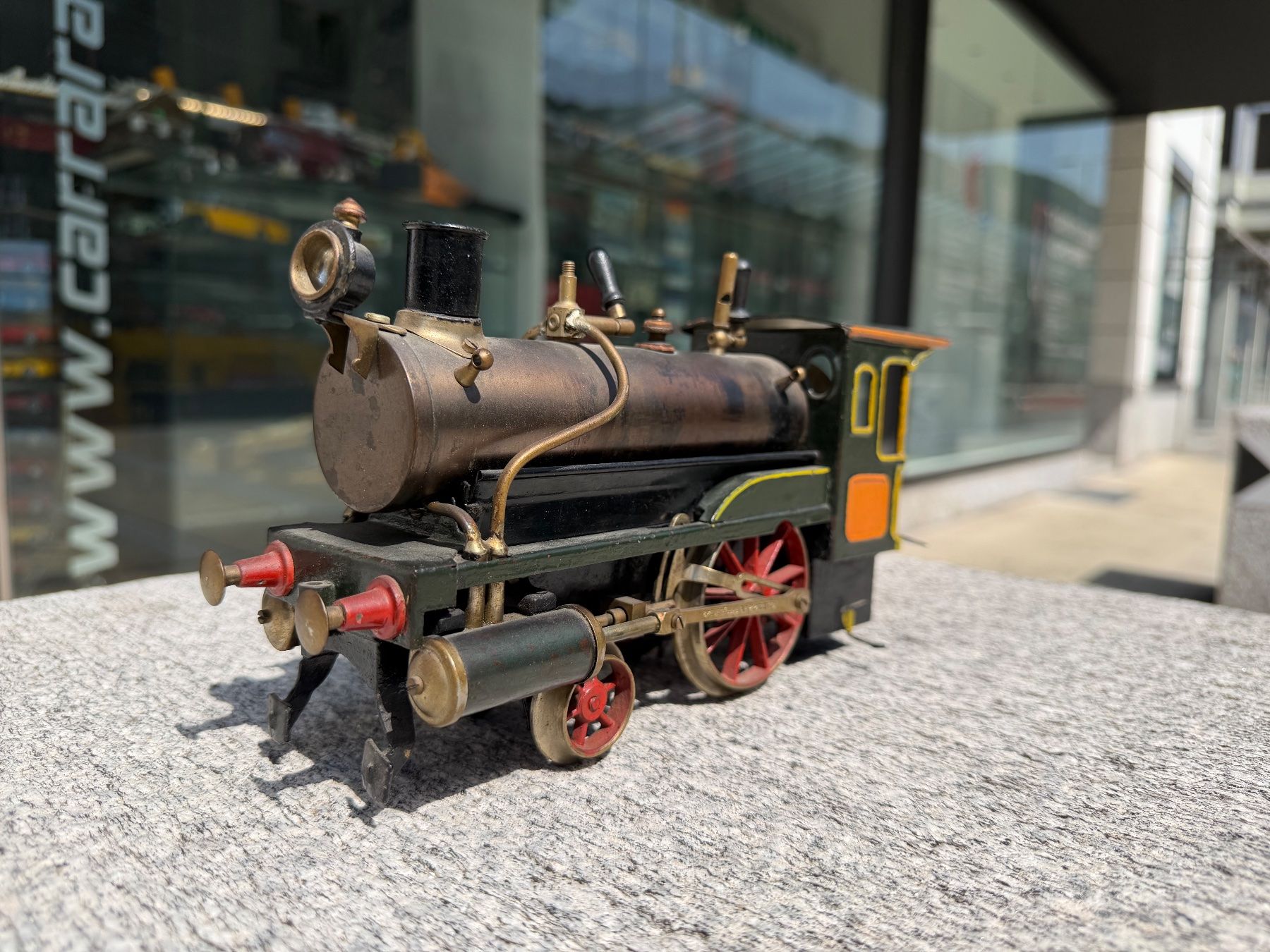 Trains électriques: Vintage locomotive stream Dampflok – D'occasion à Chiasso par Carrara-Modellismo 1