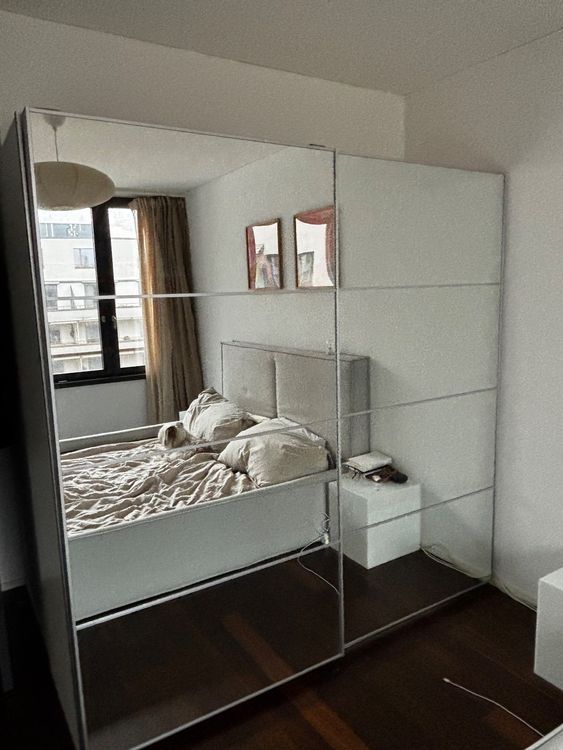 Armadi: PAX Schrank IKEA Schiebetür Spiegelfront – Usato da Zürich venduto da kleinervogel