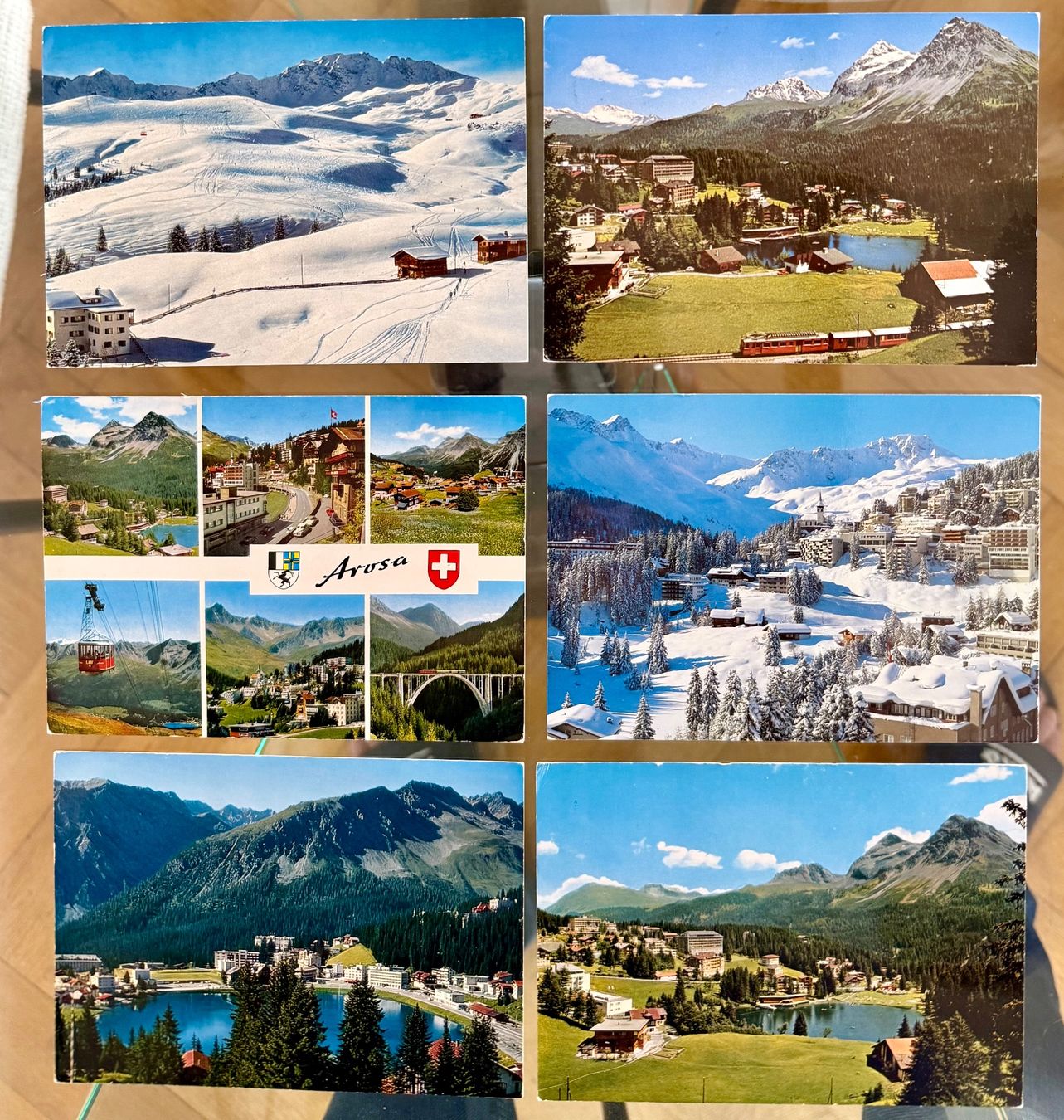 Cartoline postali: 30X Arosa - Color – Usato da Lutry venduto da Ediego 1
