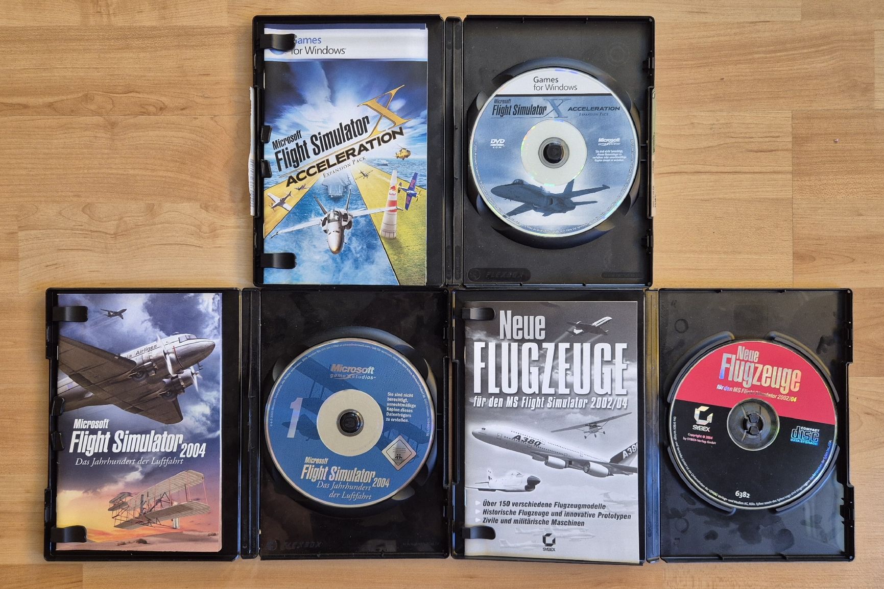 Microsoft Spiele: Microsoft Flight Simulator Doppelpack + Erweiterung – Gebraucht aus Rieden AG von Marcse95 1