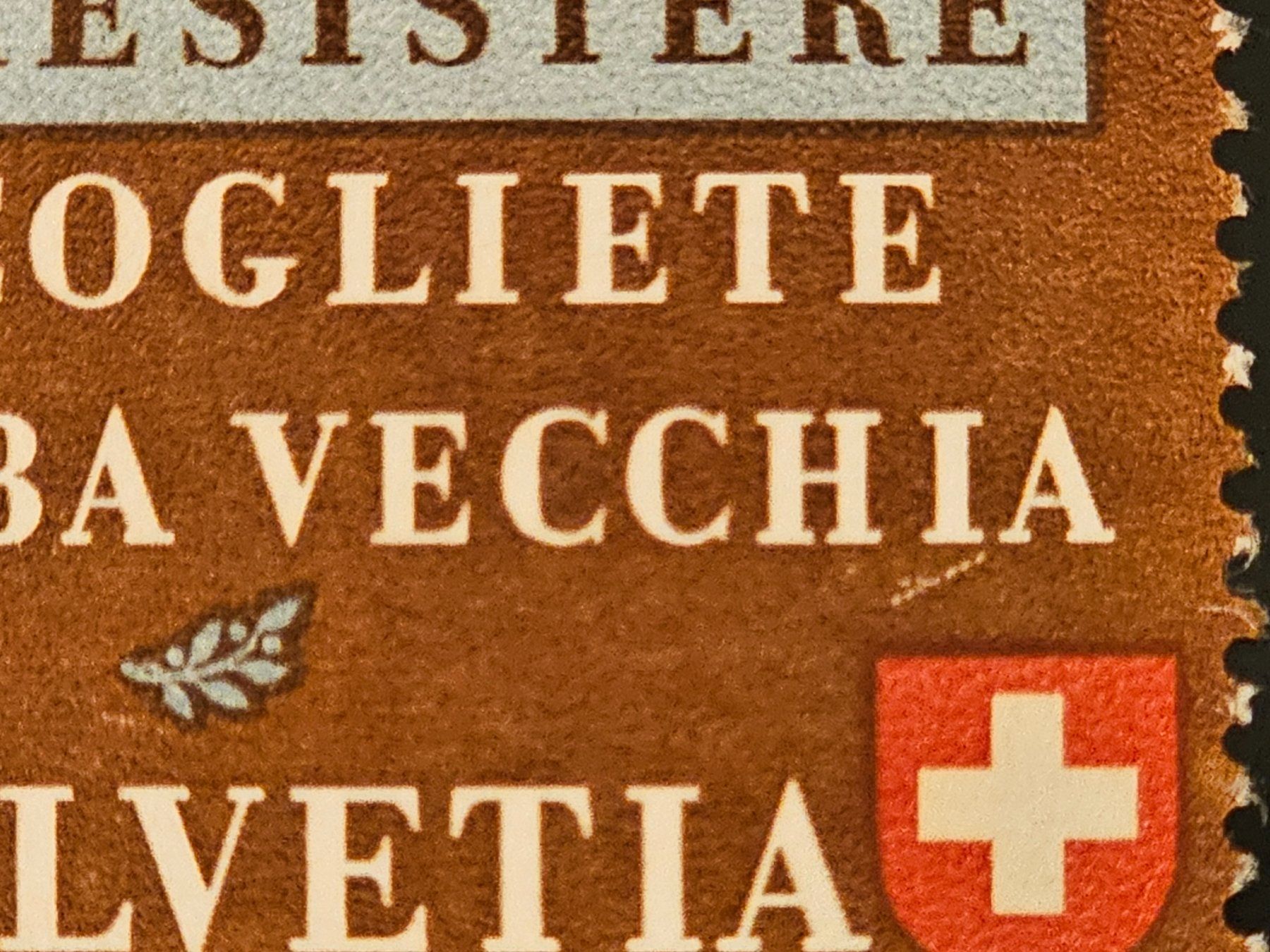 Tutti i francobolli: CH 1942 Abarten N° 256.4.01 Kat. Fr. 49.-- – Usato da Monte Carasso venduto da giave 1