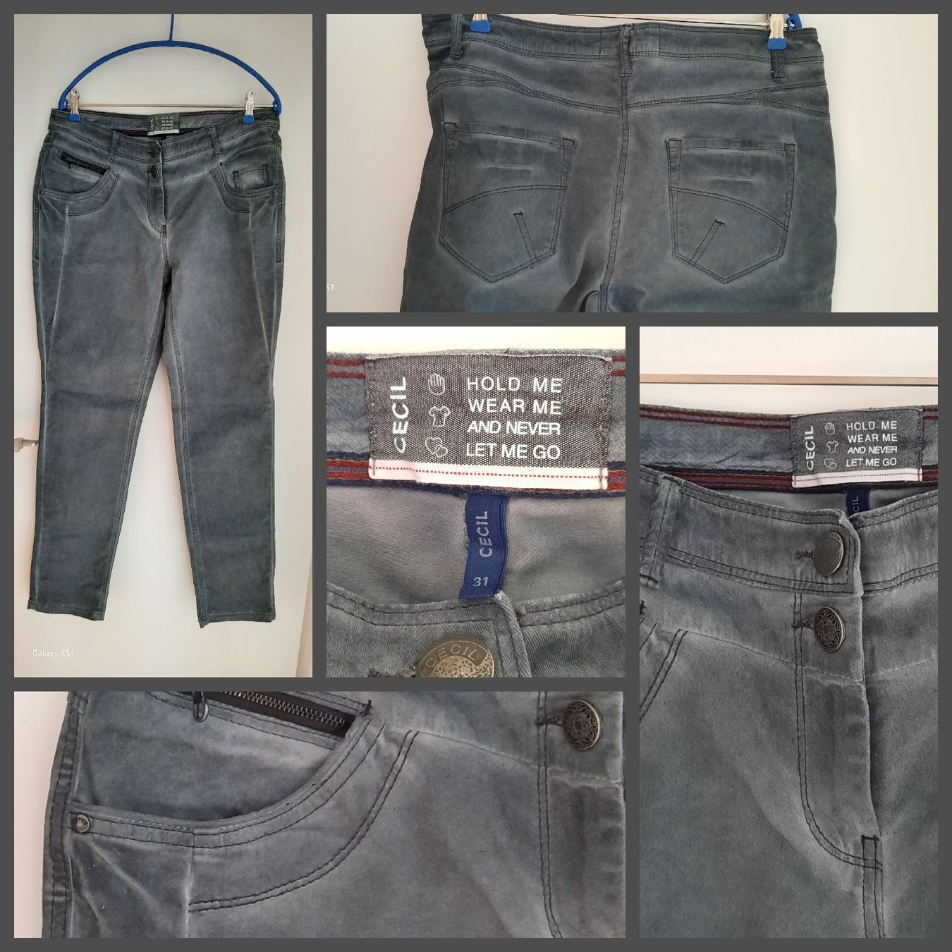 Cecil Pantalons: ***CECIL*** Hose grau Gr 31/32 NewYork – Neuf (Voir description) à Wädenswil par H2H_Secondhandshop
