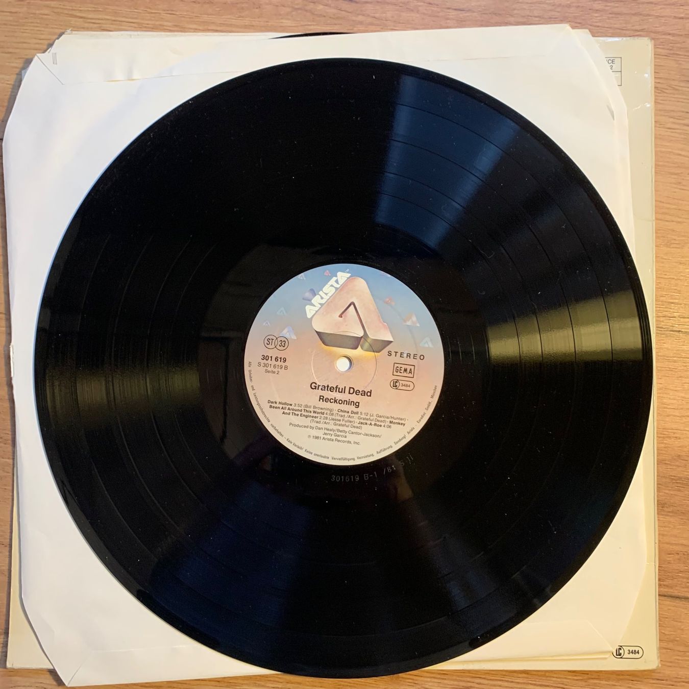 Dischi in vinile: GRATEFUL DEAD - RECKONING...OG GER 1981...EX/VG – Usato da Gals venduto da Diskopatshop 5