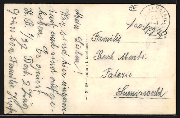 Cartoline postali: AK Grosshöchstetten, Ortschaft von oben – Usato da Berlin venduto da bartko-reher 1