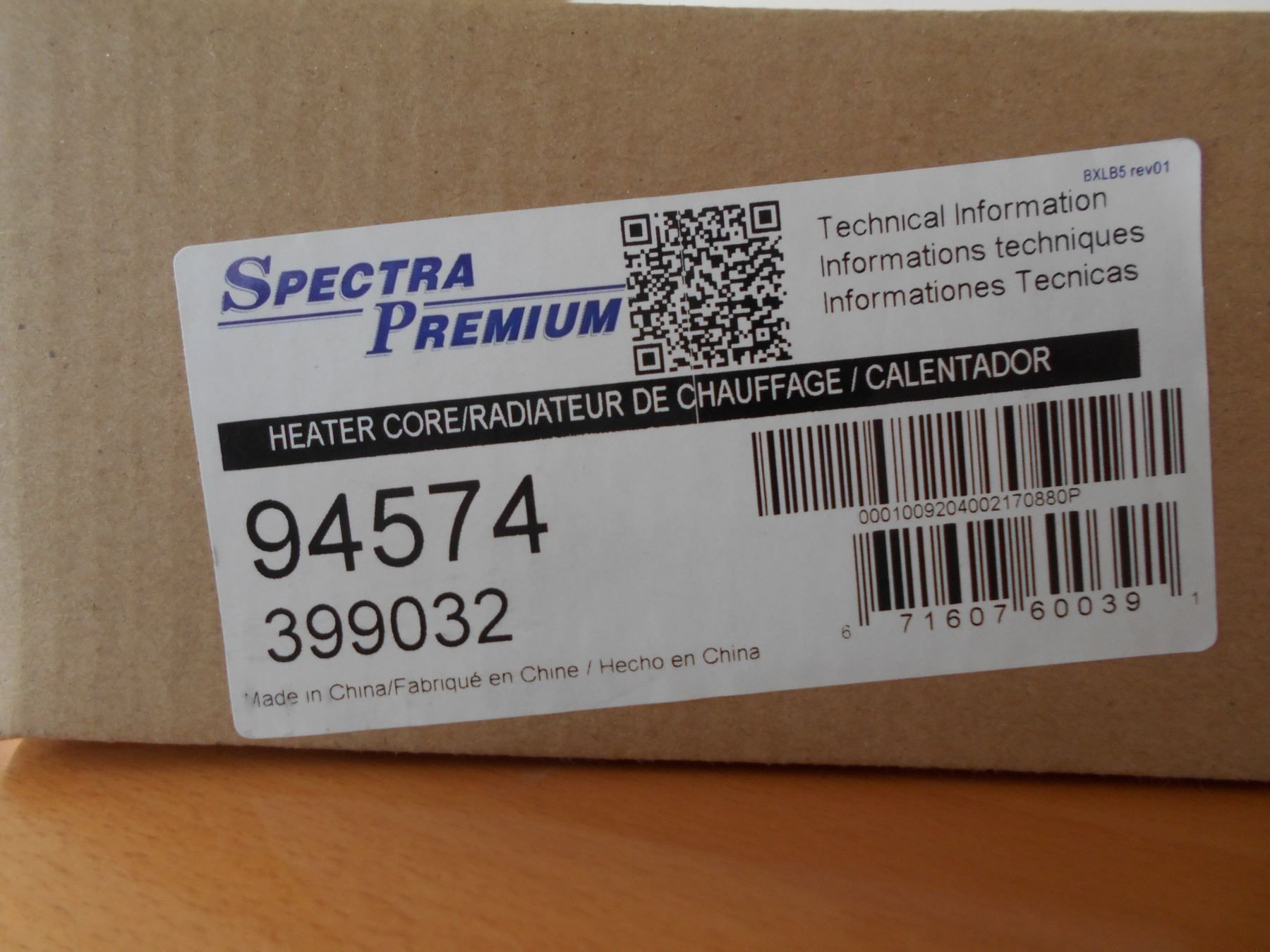 Tutti pezzi di ricambio auto: Heizelement / Heater Core – Nuovo e nell'imballaggio originale da Altstätten SG venduto da Ivo010 3