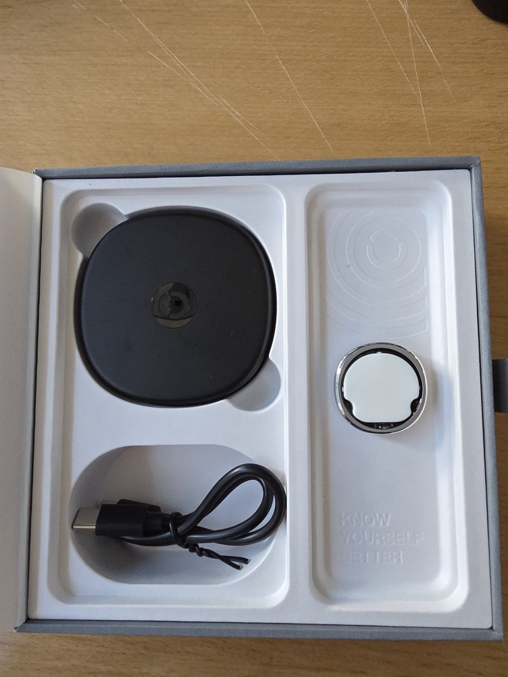 Anelli: RingConn Smart Ring Gen 3 - Grösse 14 - Farbe brushed silver – Nuovo (secondo la descrizione) da Wangen ZH venduto da rocco012