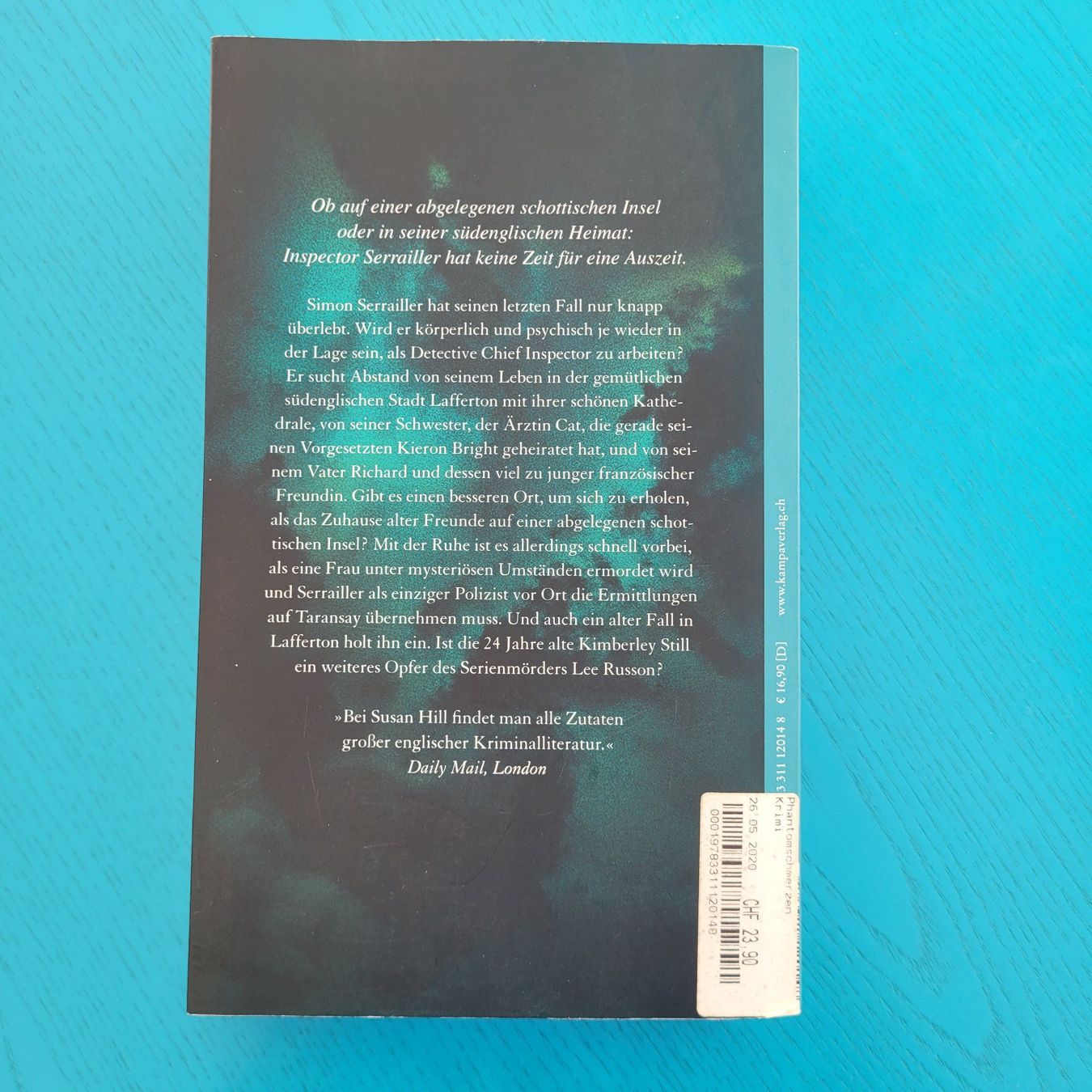 Libri: Susan Hill - Phantomschmerzen – Nuovo e nell'imballaggio originale da SCHÜBELBACH venduto da CoKaHa 1