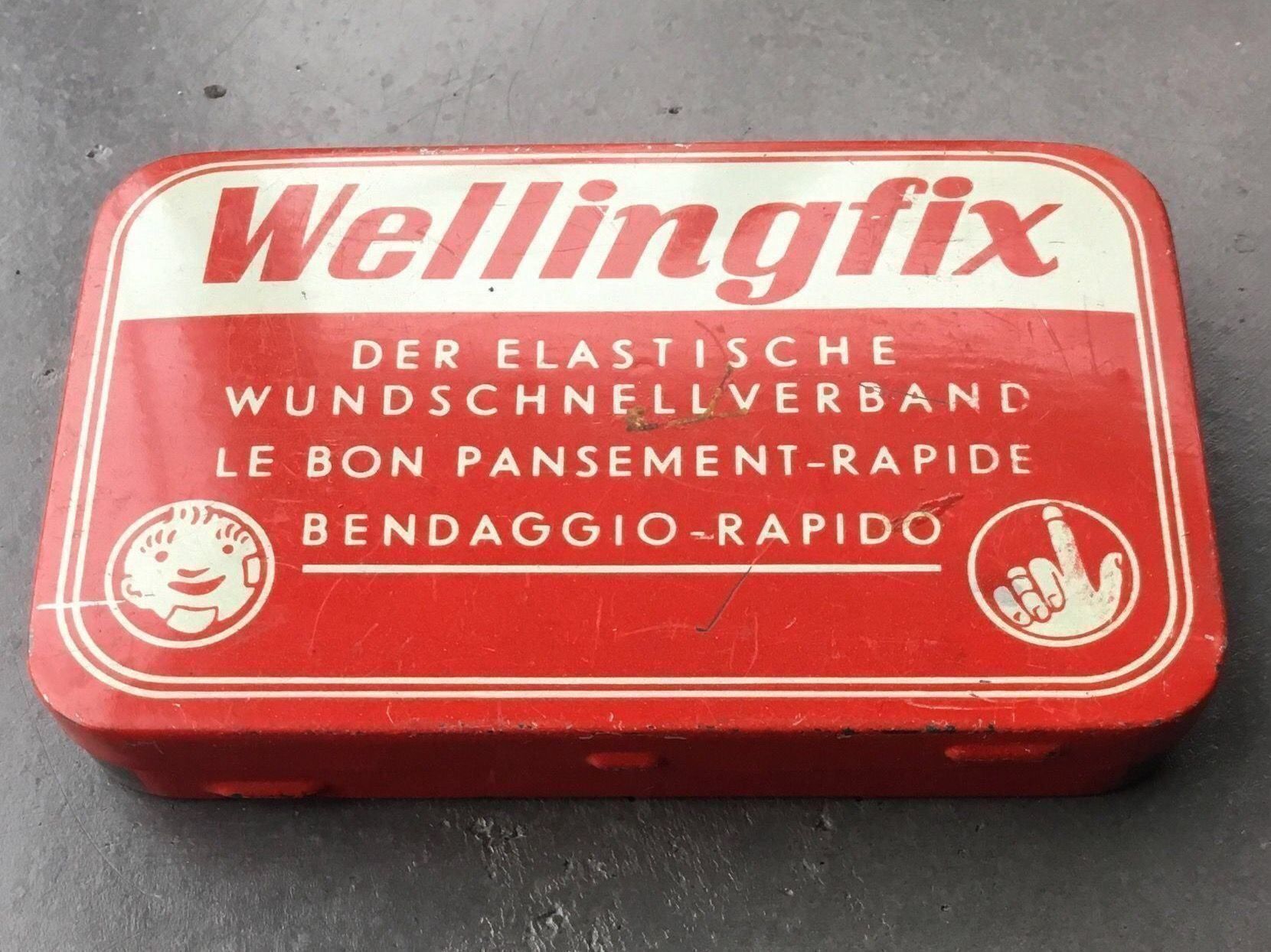 Pots: Blechdose antik, Wellingfix – D'occasion à Eggersriet par Wiese61
