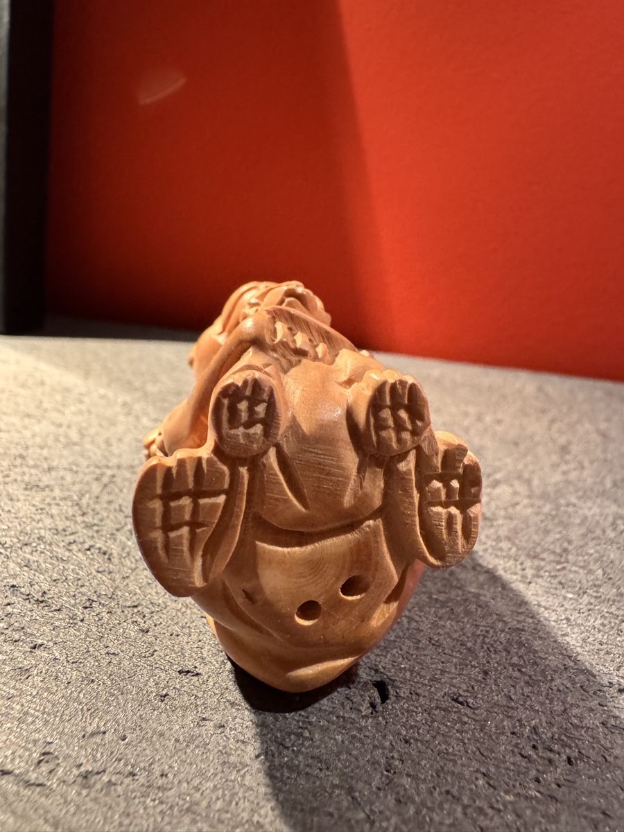 Statuette: Okimono Netsuke Holz Affen – Usato da Gipf-Oberfrick venduto da Iberico 7