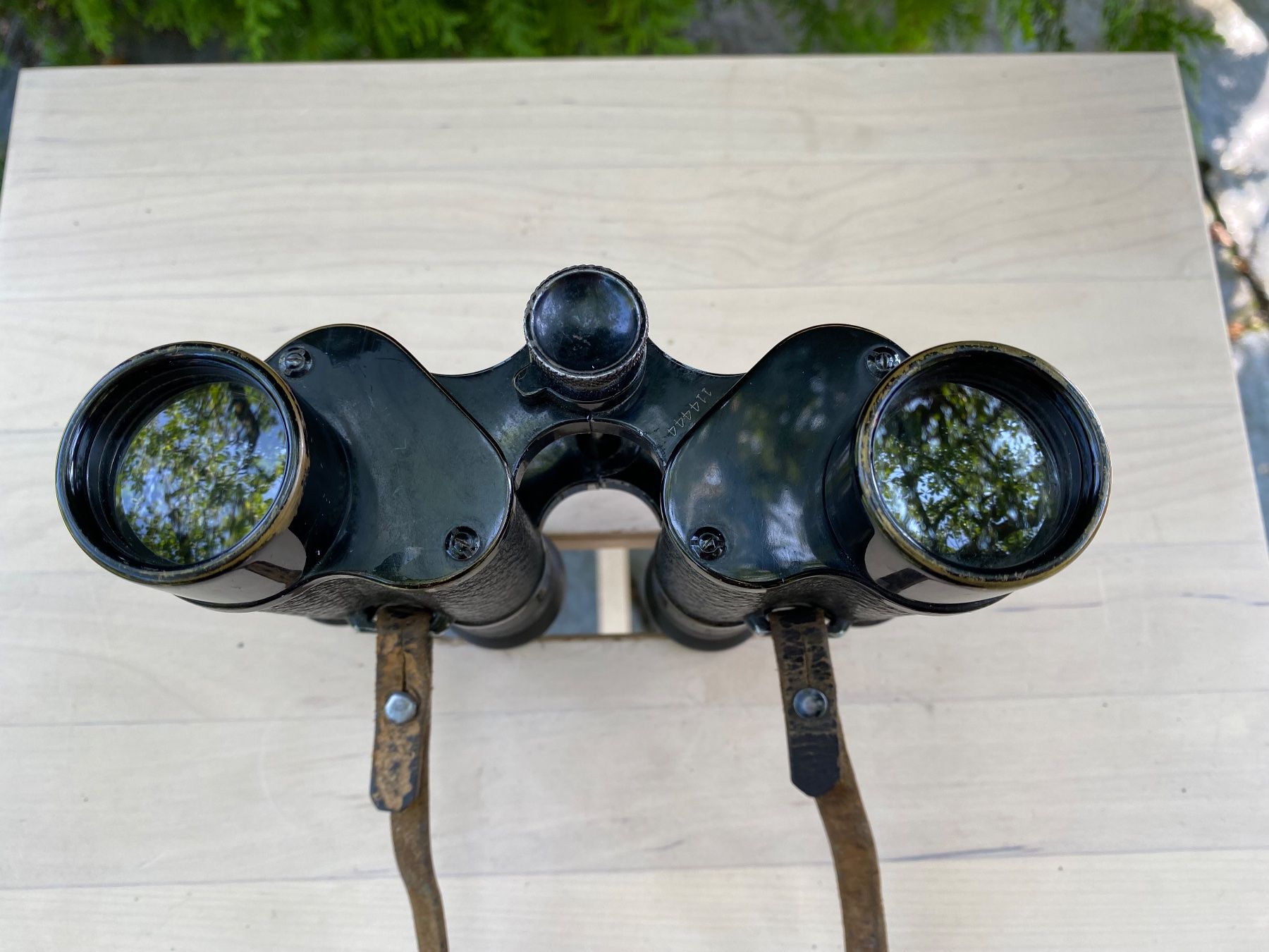Leica Binocoli: antiker E. Leitz Wetzlar 8 x L14 Feldstecher – Usato da Feldbach venduto da Fea1 7