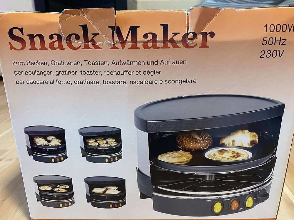 Backöfen: Four électrique Snack Maker (Domo Roster), 1000 watts – Gebraucht aus Clarens von ato_d8ph 2