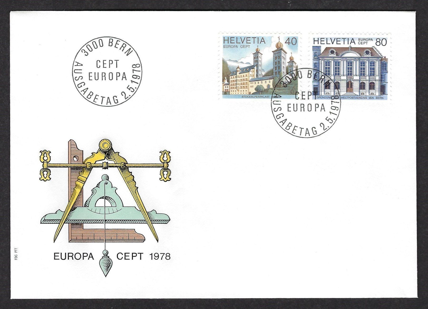 Tutti i francobolli: Europa CEPT 1978 – Usato da Luzern venduto da Einh0rn