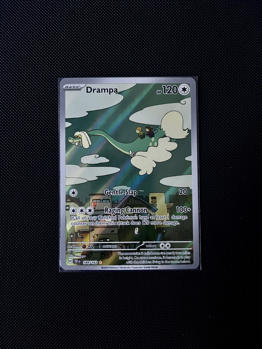 Pokémon Carte collezionabili: Drampa TEF 184/162 – Nuovo (secondo la descrizione) da Cham venduto da stellarsky