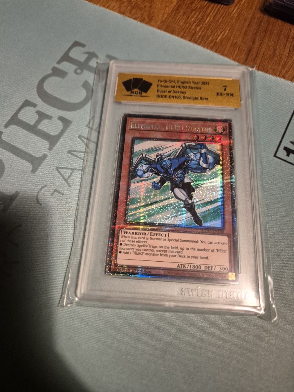 Yugioh Carte collezionabili: Elemental Hero Stratos SGS 7 – Nuovo (secondo la descrizione) da Biel venduto da 1234n.w.1234