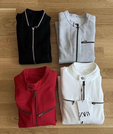 Veste homme lot de 4 Taille S Zara Jacke Gr. S Zara Man
