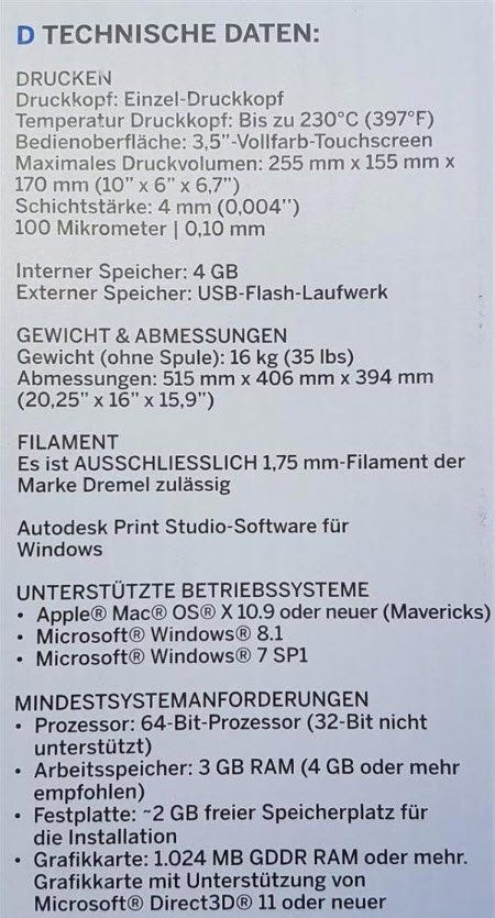 Dremel 3D Drucker: 3D Drucker Dremel 3D40 – Gebraucht aus Nottwil von Djstrolch 2