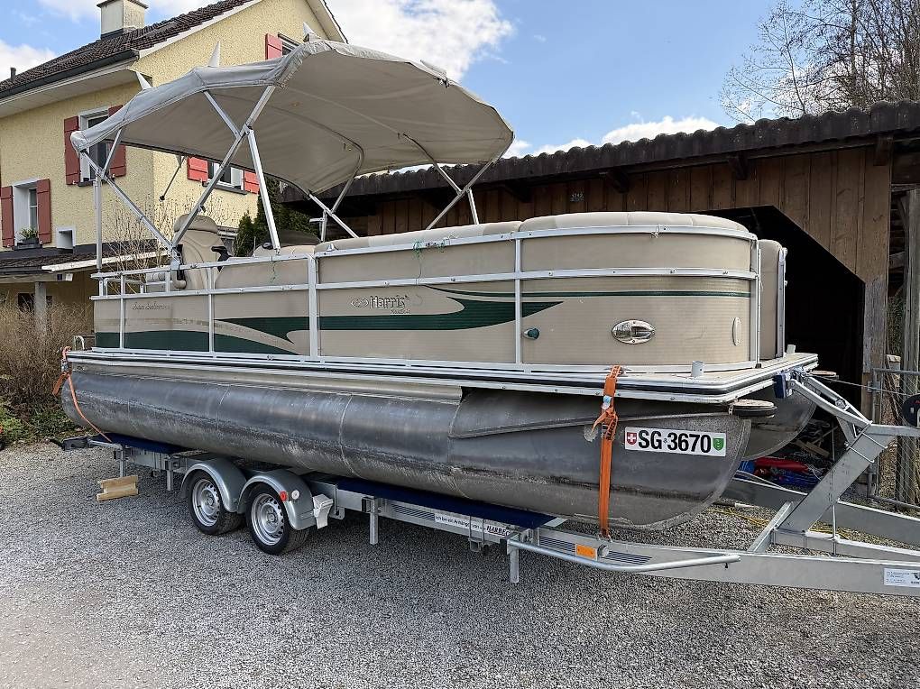 Harris Barche: Harris Kayot Pontoon – Usato da Winden venduto da LALA91