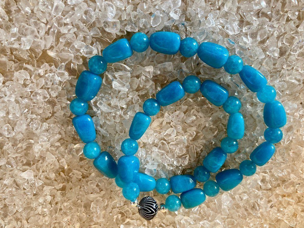 Catenine: Halskette - Jade gefärbt – Nuovo (secondo la descrizione) da Biberist venduto da tl-schmuck 1