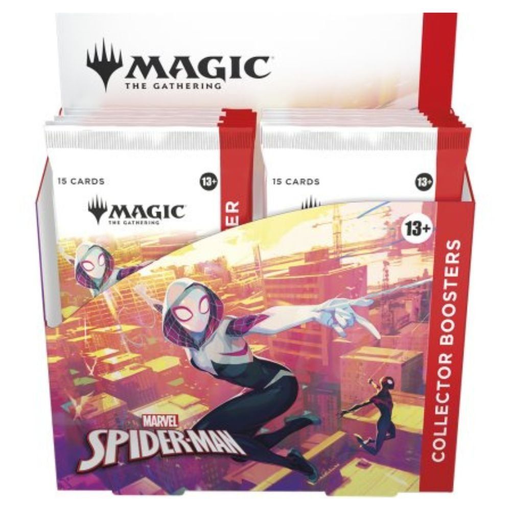 Magic The Gathering Carte collezionabili: Spider-Man Collector Booster Box MTG Sealed – Nuovo e nell'imballaggio originale da Genève venduto da Cardtreasure