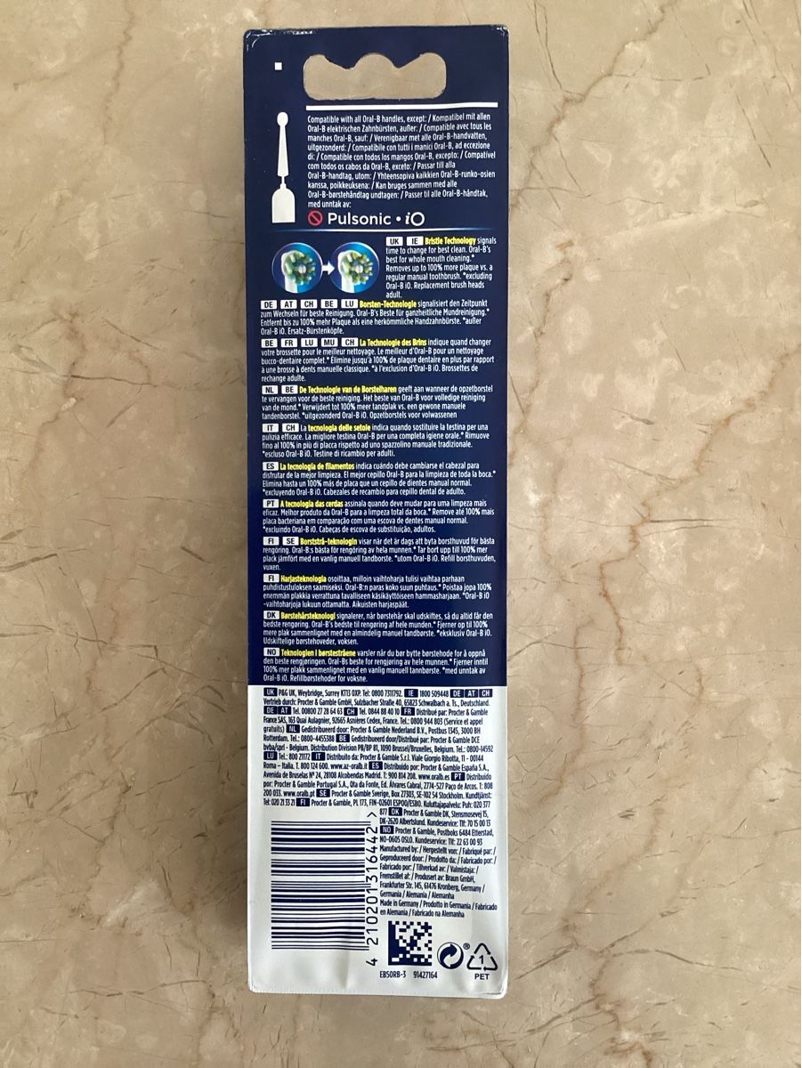 Oral B Cura dei denti: Oral-B Cross Action Ersatzbürsten  – Nuovo e nell'imballaggio originale da Magadino venduto da sylvierosa 1