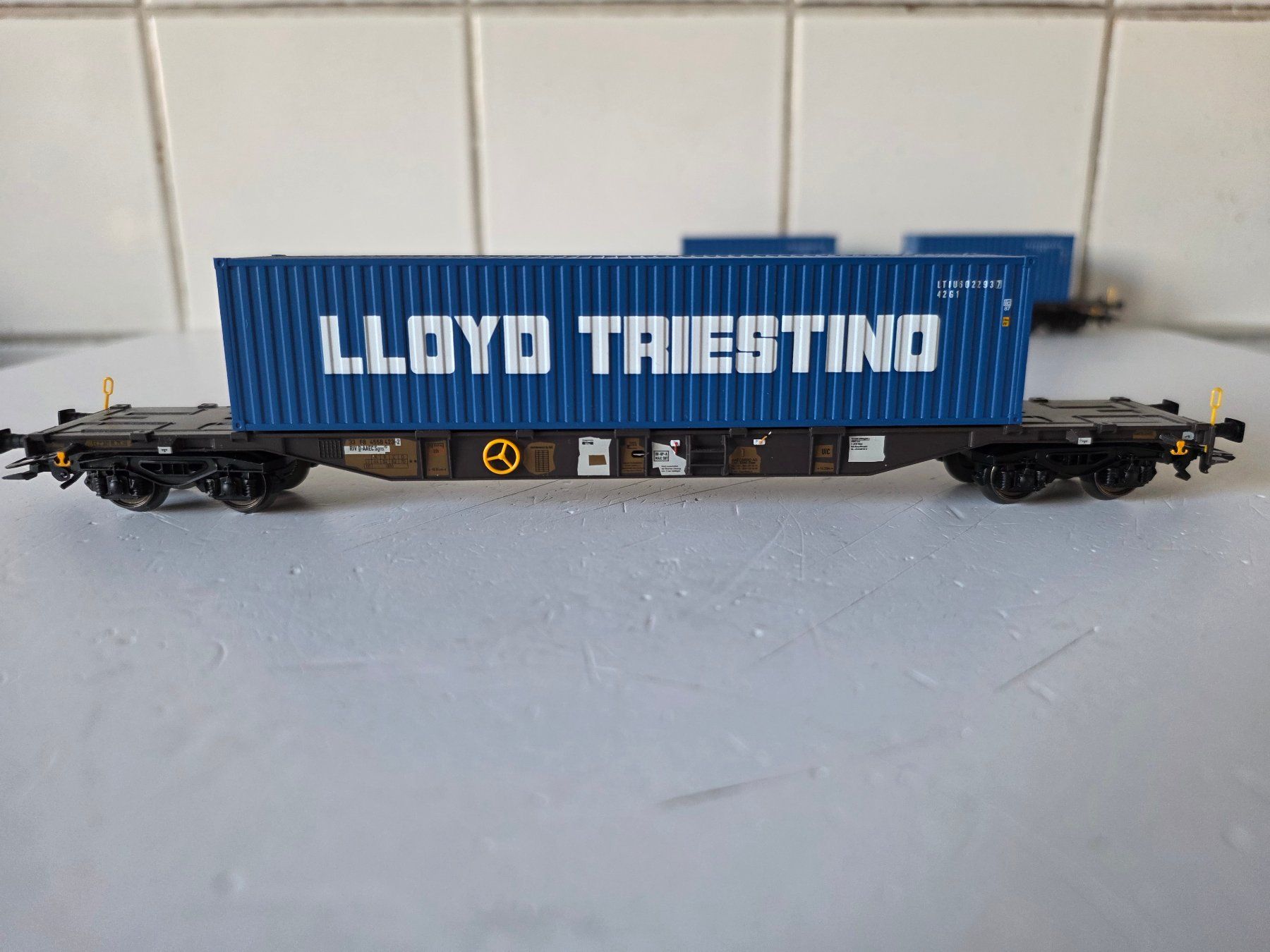 Märklin Modellini di ferrovie: 2 Stück AAE Cargo Containerwagen, Typ Sgns – Nuovo (secondo la descrizione) da Seuzach venduto da Loeckeli01 4