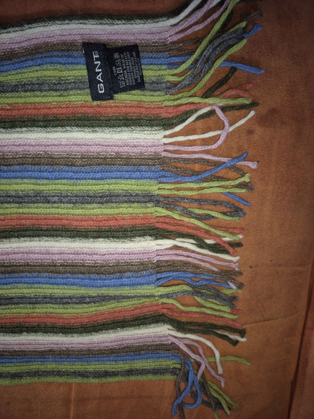 Gant Foulard & Sciarpe: Sciarpa GANT a righe multicolore lana  – Nuovo (secondo la descrizione) da Roveredo GR venduto da mar_8nzd 3