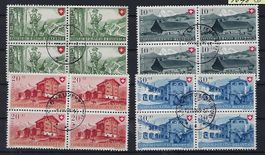 1948  Pro Patria Viererblocks 14990