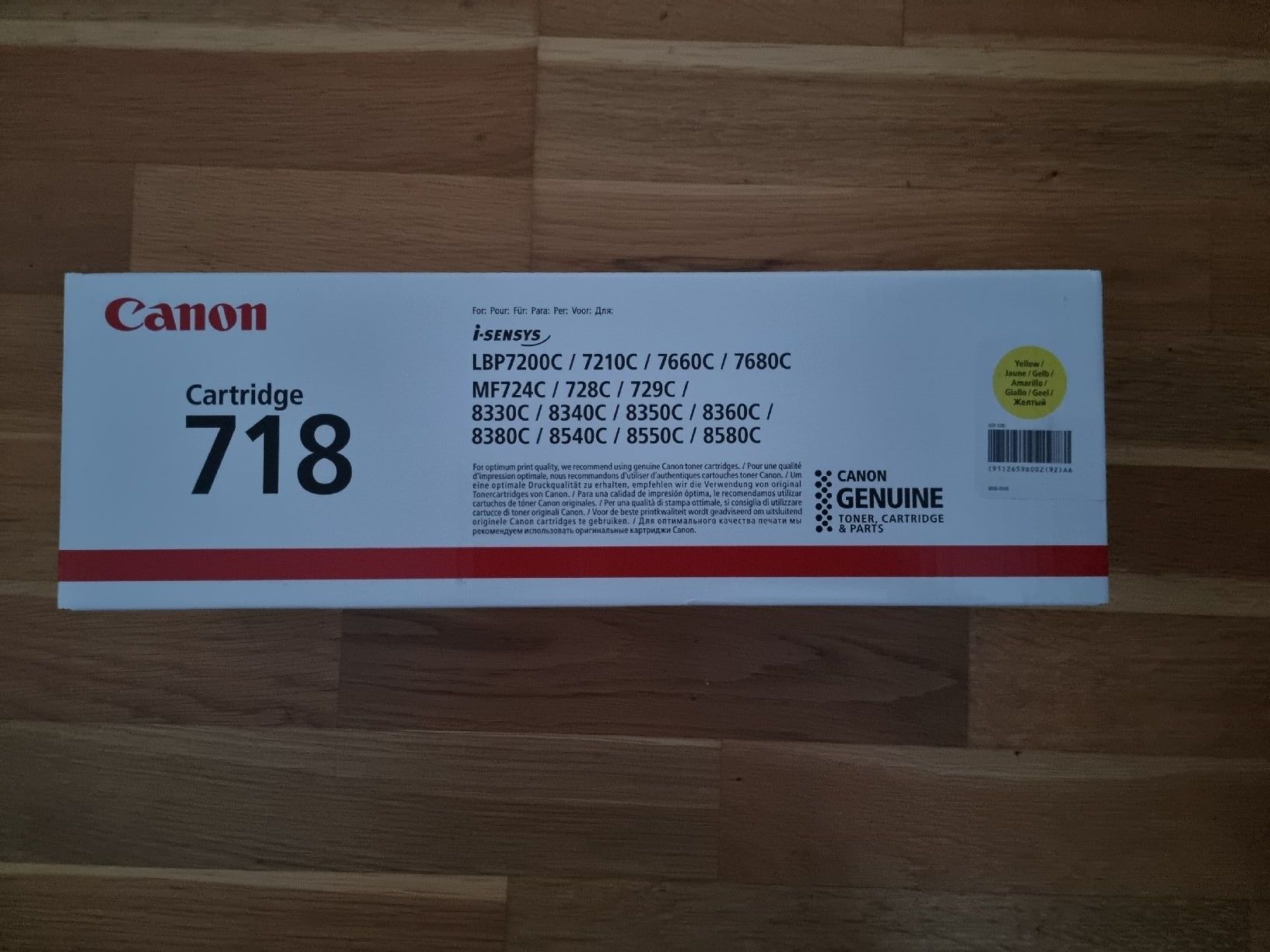 Canon Cartucce per stampanti & toner: Canon 718 Toner Cartridge, Neuware – Nuovo e nell'imballaggio originale da Wila venduto da Datalog