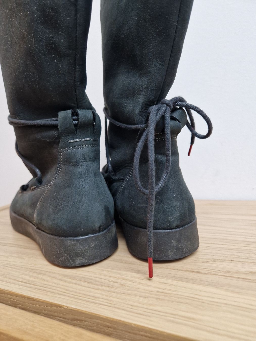 Think Scarpe da donna: Think! Lederstiefel Lammfell 37 – Usato da Lichtensteig venduto da Cocabana_16 2
