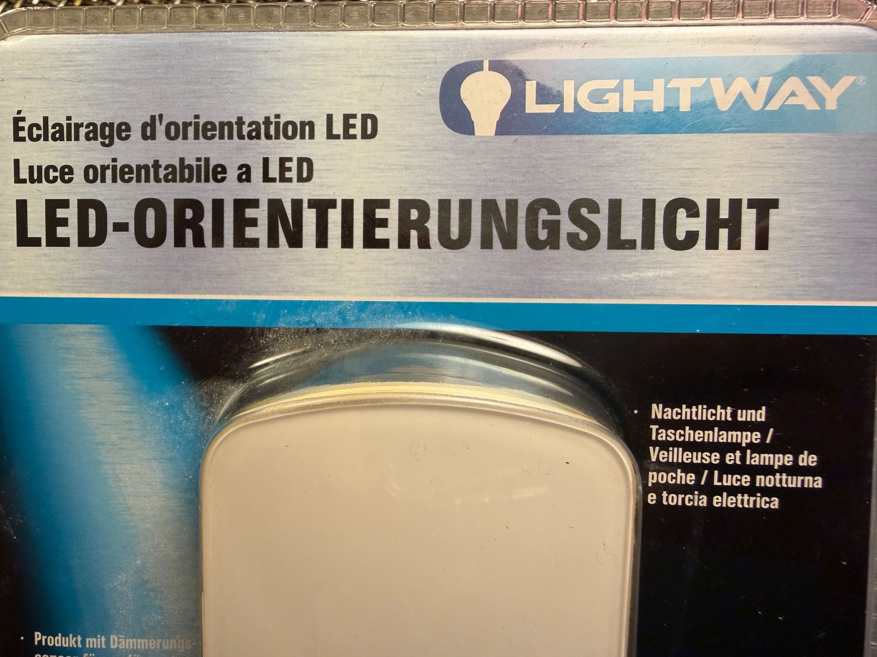 Lampade: Lightway LED-Orientierungslicht mit Sensor - NEU – Nuovo e nell'imballaggio originale da Jonschwil venduto da comercio 5