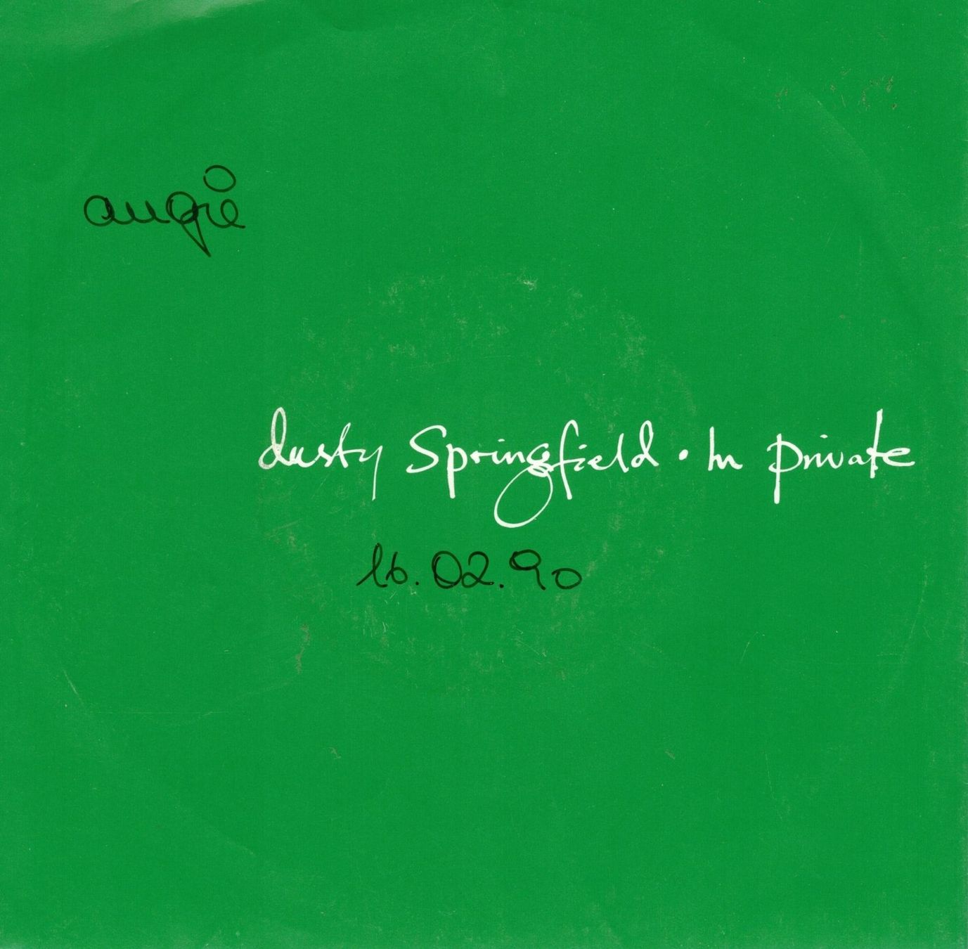 Dischi in vinile: Single7  Dusty Springfield  --  In Private – Usato da Rheinau venduto da thespecials