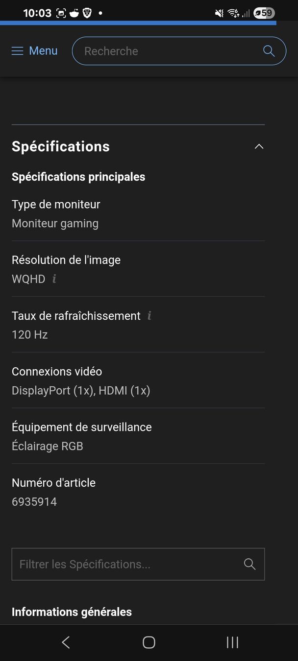 Alienware Ecrans: Dell Alienware Aw3418dw ultrawide – D'occasion à Mont-sur-Lausanne par magic1ch 5