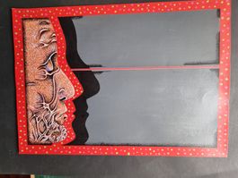 FREDY SCHEURER ORIGINAL ACRYL EV.SERIGRAPHIE ? GRÖSSE 70X50