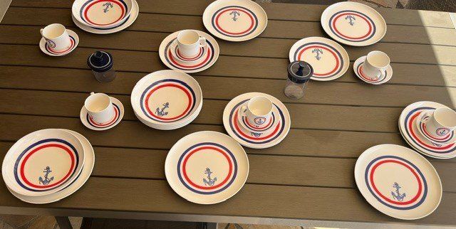 Set di piatti: Camping-Geschirr – Usato da Müntschemier venduto da beno24 1