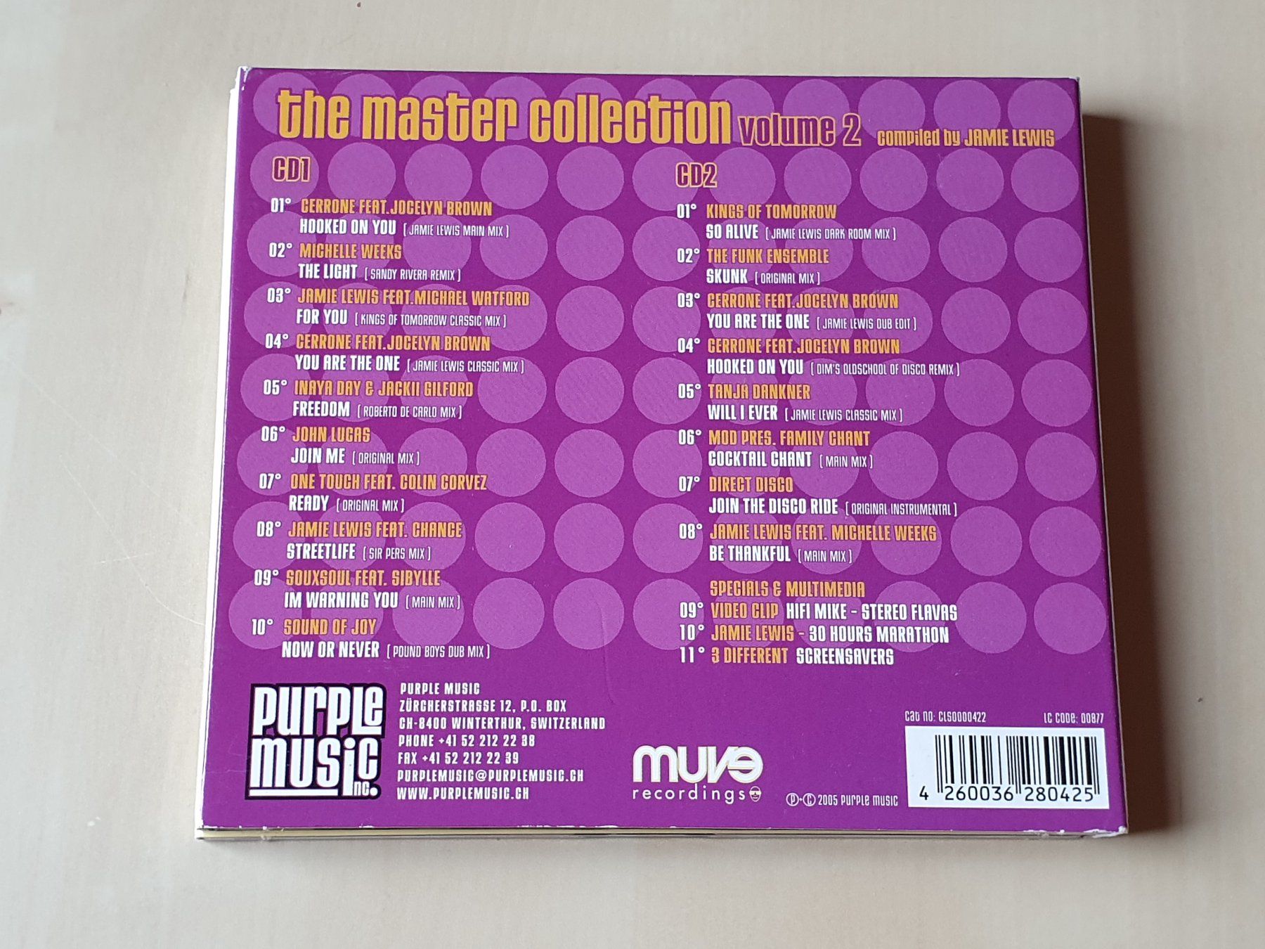 CD: Purple Music Inc. Volume 2 – Usato da Stansstad venduto da collectorsshop 1