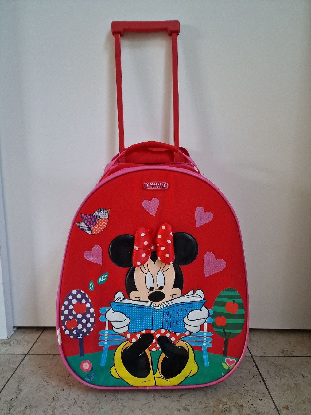 Samsonite Valigie: Kinderkoffer Samsonite Minnie Mouse – Usato da Köniz venduto da nicolegru