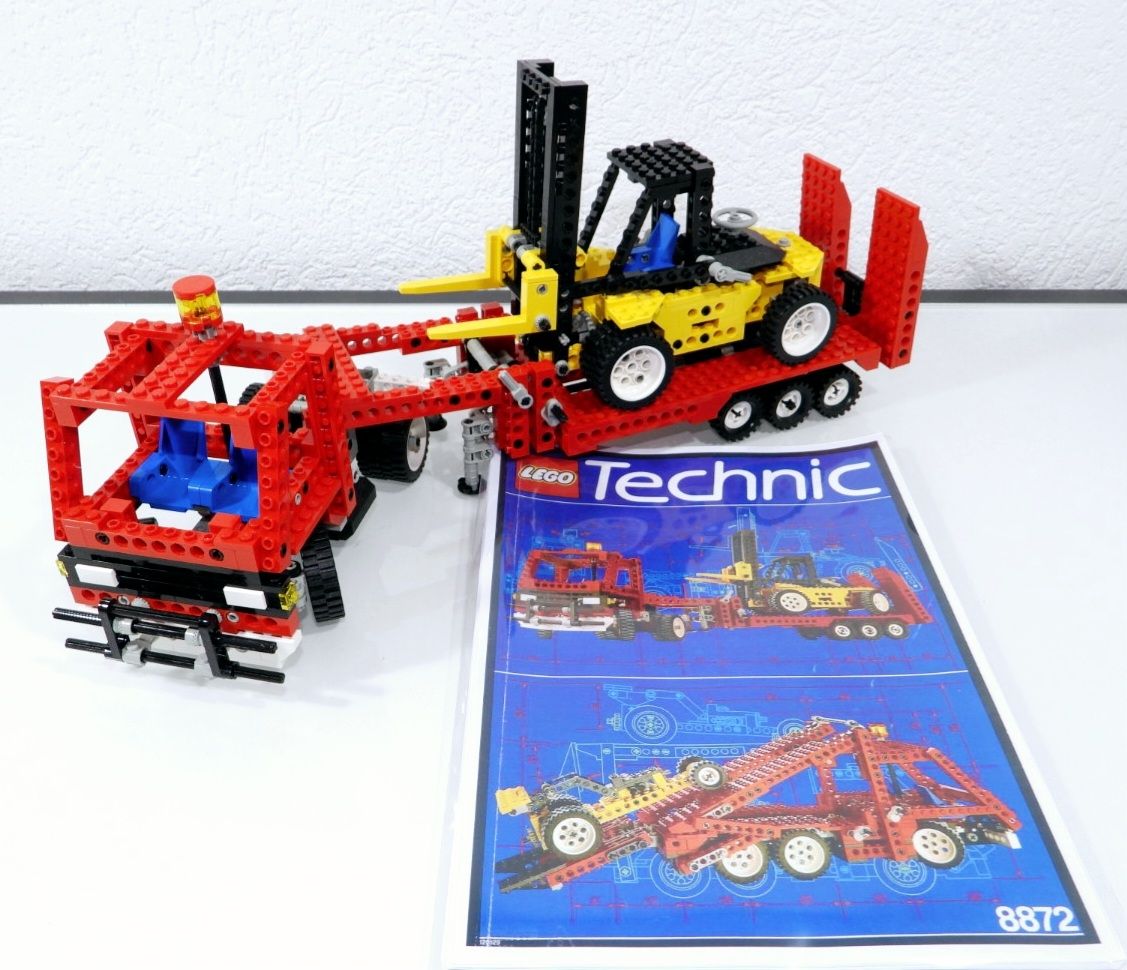 Lego Kit di costruzioni: LEGO TECHNIC 8872 TIEFLADER MIT HUBSTAPPLER – Usato da Turbenthal venduto da Ddanuh 4