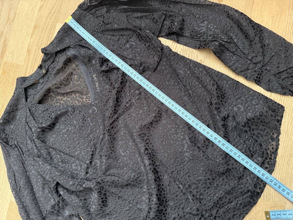 Camicette: Bluse Scotch & Soda mit Leomuster dunkelblau – Usato da Rubigen venduto da Elmacino 3