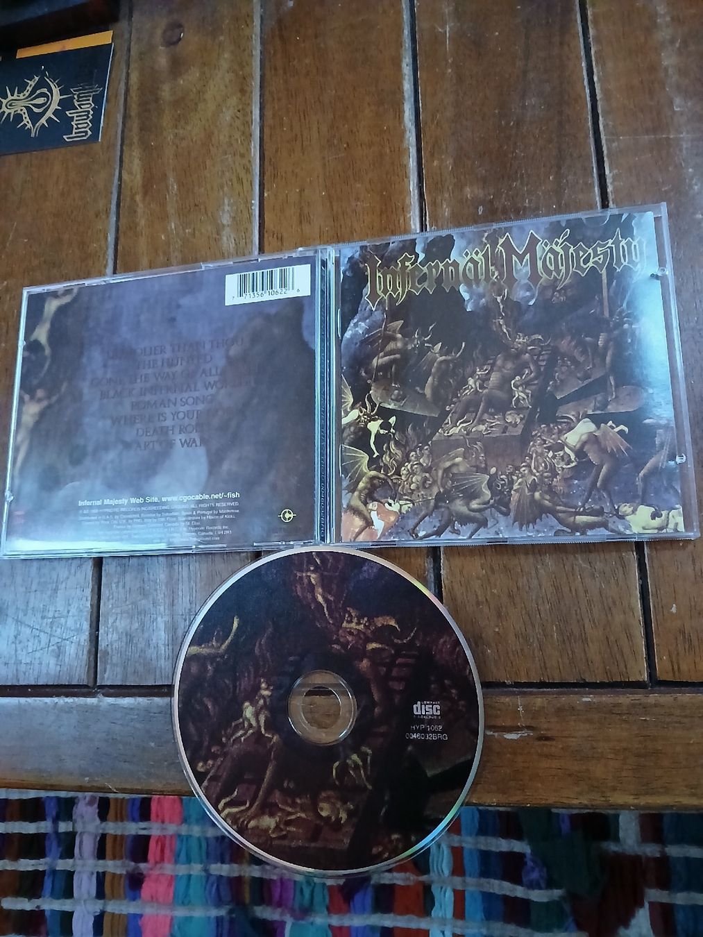 CDs: infernal majesty- unholier... – Gebraucht aus St-Cergue von VeganWarrior