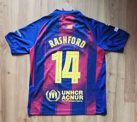 Nike Kinder Trikot FC Barcelona Rashfrord  #14 Neu, Gr.140
